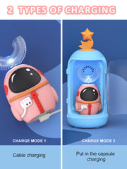 45-second smart brushing reminder on the handle