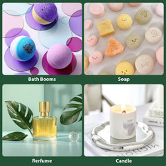 DIY candle and soap making using FUHITIM essential oils