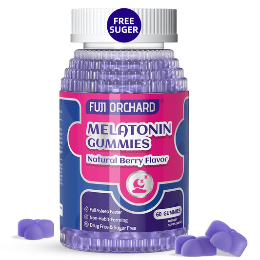 Hero image of FUJI ORCHARD Melatonin Gummies 5mg bottle
