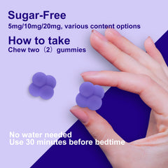 Packaging for FUJI ORCHARD Melatonin Gummies 60-count