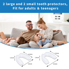 Moldable night guard for precise fit and comfort