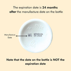 Easy-to-take daily fertility supplement beside prenatal vitamin
