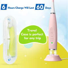 Travel case for FUMEIKANG kids electric toothbrushes 2-pack