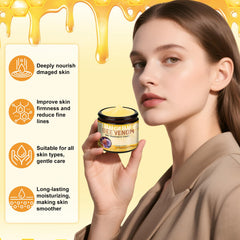 Funfunman bee venom cream deeply moisturizes and locks in hydration.