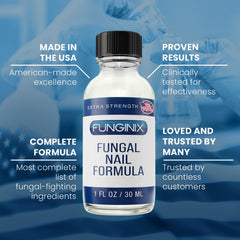 FUNGINIX tea-tree-oil-ingredient highlights natural antifungal notes and refreshing aroma