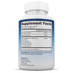 Illustration of probiotic ingredients including Lactobacillus acidophilus and Bifidobacterium lactis