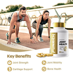 Artistic representation of joint health and mobility