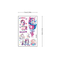 FUNTATTOO application guide illustration demonstrates simple steps for easy tattoo transfer.