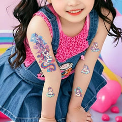 FUNTATTOO removal tip visuals suggest skin-friendly oil-based removal after events.