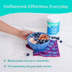 Joint support and mobility with marine collagen powder