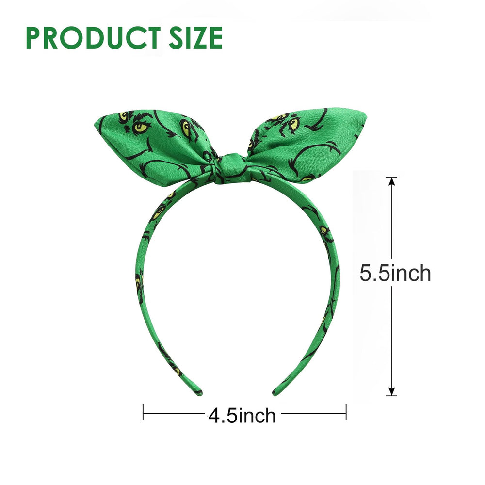 Furutonhe lightweight headband offers comfort for long holiday events
