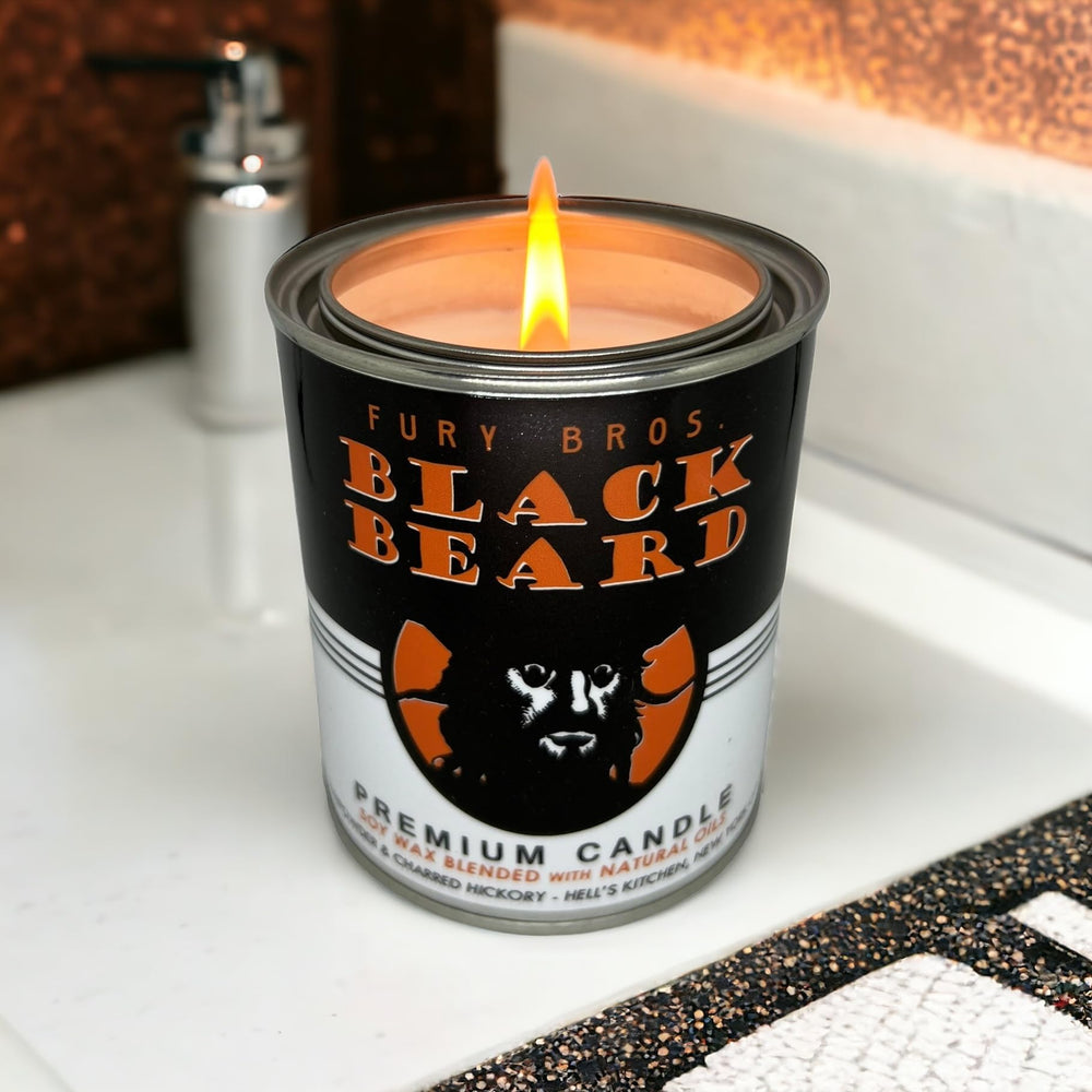 Natural soy wax candle with cotton wick