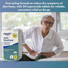 Fusion Shop Store diarrhea relief bottle highlighting quick symptom control