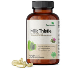 Futurebiotics Milk Thistle Silymarin Marianum & Dandelion Root 300 capsules hero image