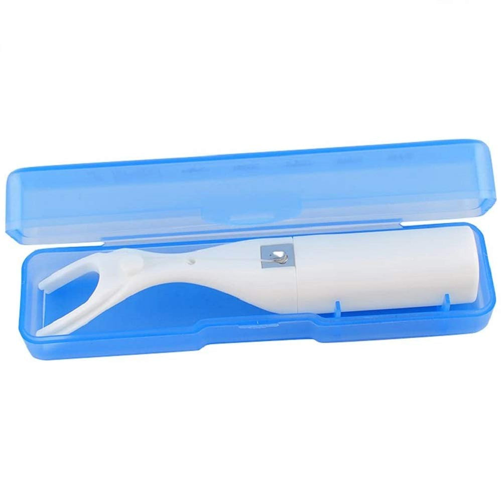 50m waxed dental floss included with FveBzem Floss Holder