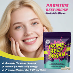 Packaging of FW ZONE grass-fed beef organs supplement