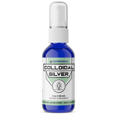 Front view of FWS Colloidal Silver Spray 4 oz bottle