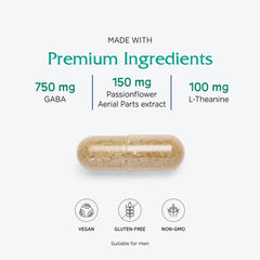 Vitanica GABA Ease vegan capsules package