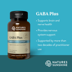 GABA Plus capsules close-up