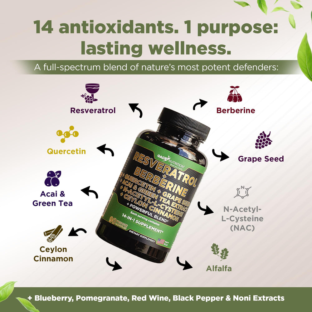 Acai, Green Tea, and NAC superfood synergy image