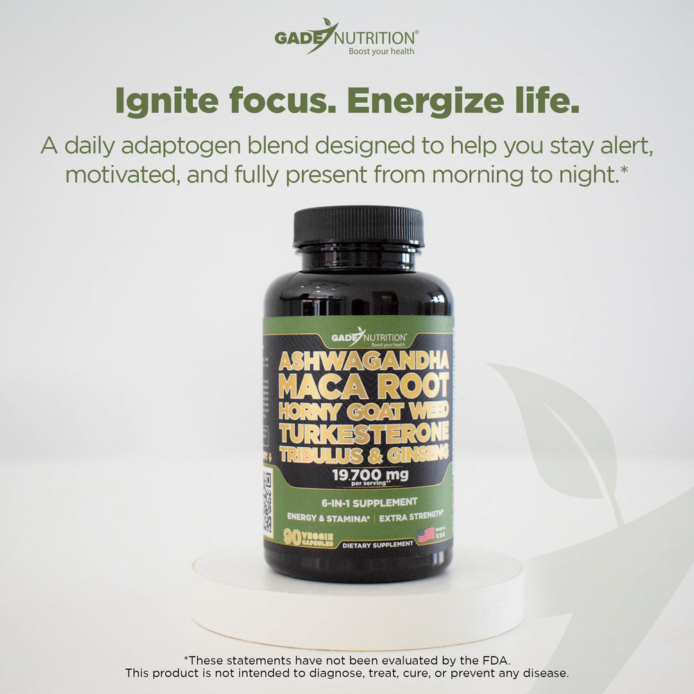 Ashwagandha-Maca wellness blend image