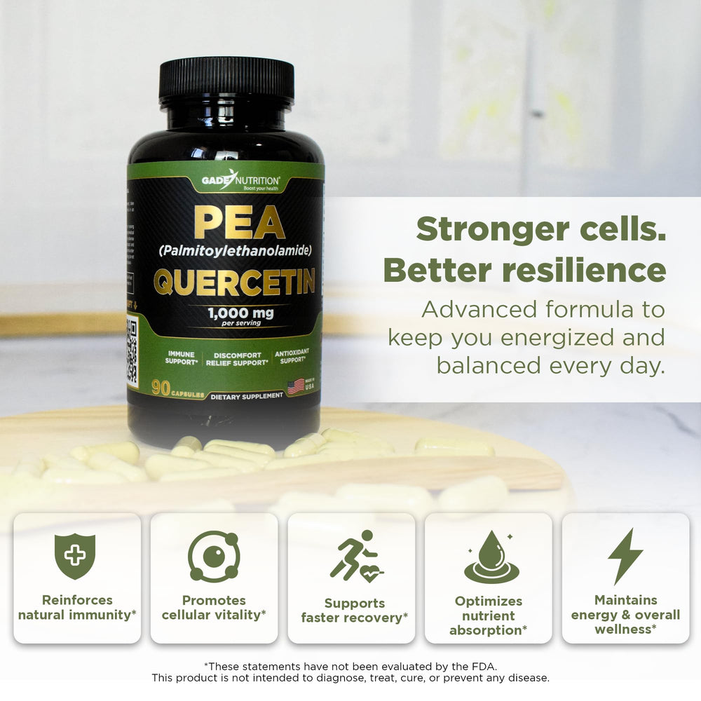 Micronized PEA 99% purity graphic for enhanced bioavailability