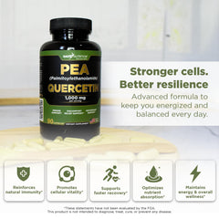 Micronized PEA 99% purity graphic for enhanced bioavailability