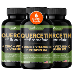 GADE Nutrition Quercetin 500mg bottle supporting daily immune health