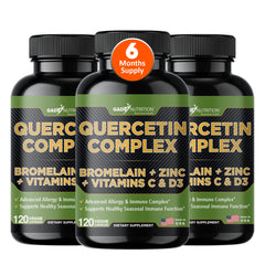 Gade Nutrition Quercetin 500mg with Bromelain bottle and label