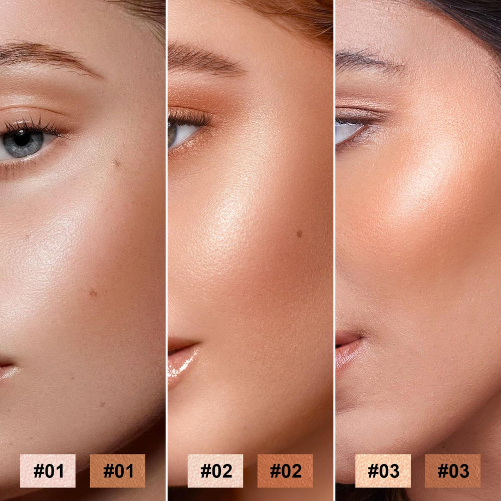 GADMLURY double-ended bronzer highlighter stick close-up showing versatile tool