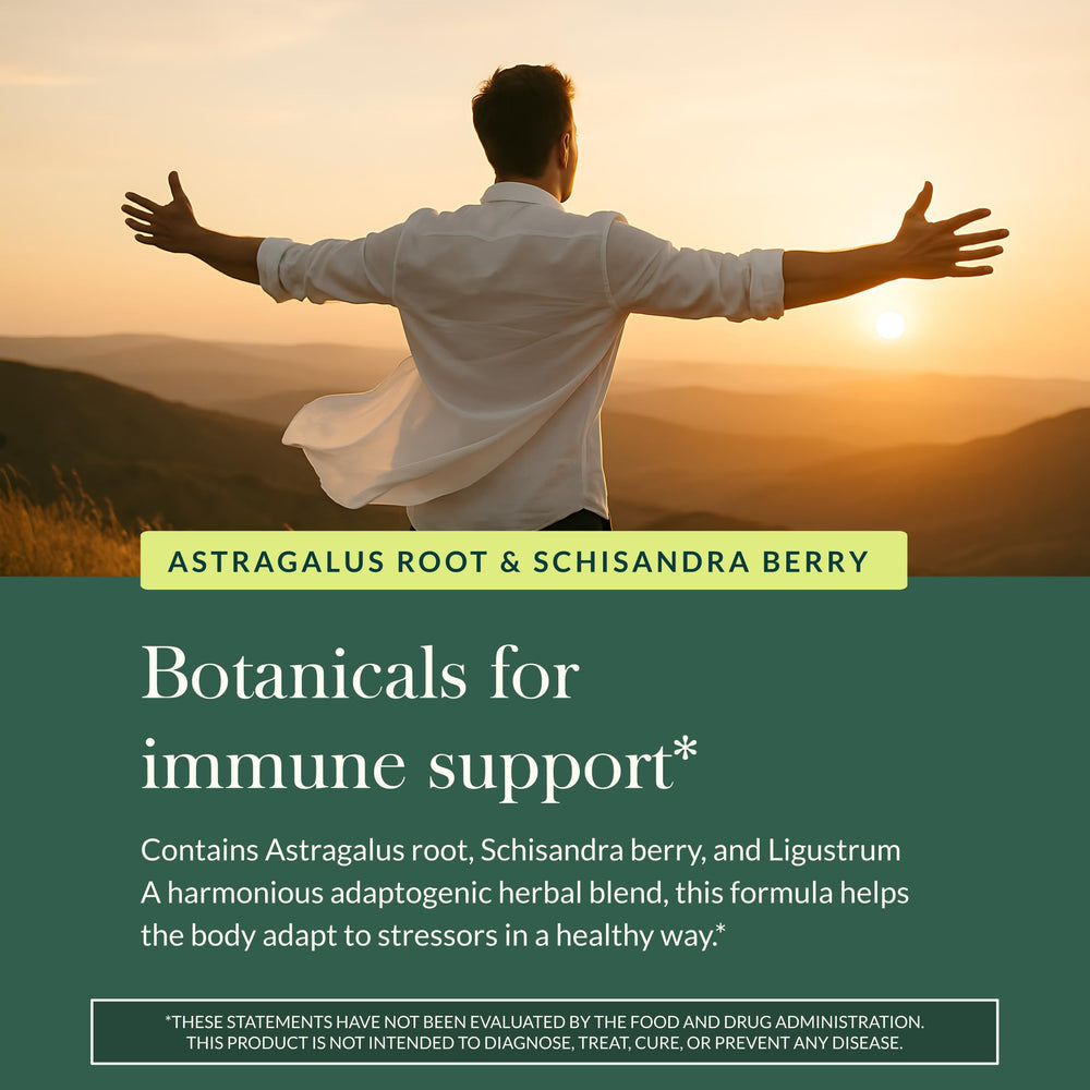 Gaia Herbs Astragalus Supreme label detail with batch information.