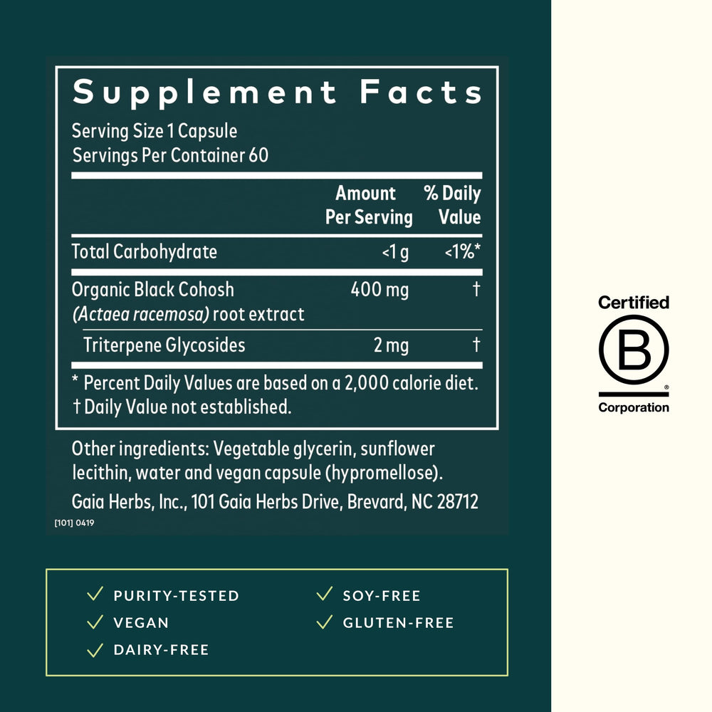 Close-up of vegan capsules
