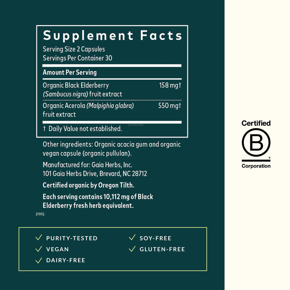 Close-up of product label ingredients section