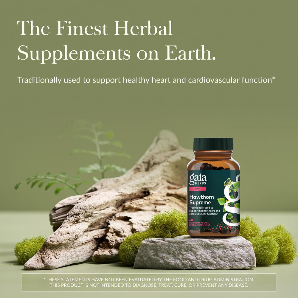 Close-up of Gaia Herbs vegan liquid phyto-caps showing smooth texture
