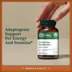 Serving size: two capsules equals 5,000 mg dried Cordyceps mushroom
