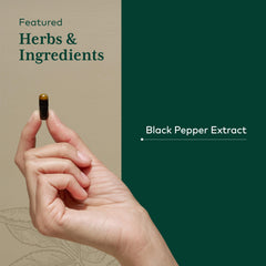 Close-up of product label