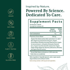 Gaia Herbs PRO Emotional Balance product label
