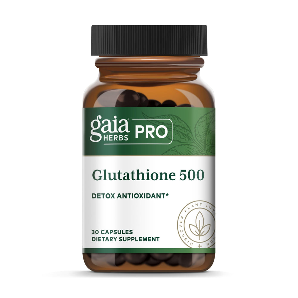 GAIA Herbs PRO Glutathione 500 bottle front