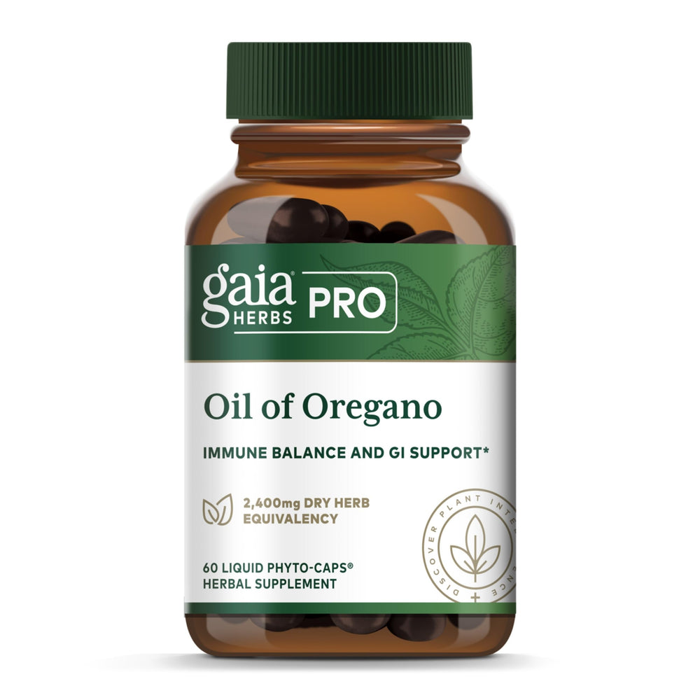 Gaia Herbs PRO Oil of Oregano bottle front view