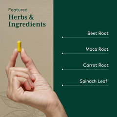 GAIA Herbs PRO regenerative organic farm backdrop emphasizes sustainable sourcing.