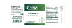 Gaia Herbs PRO Tri-Glycemic 60 Liquid Phyto-Caps bottle on a white surface