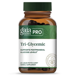 Gaia Herbs PRO Tri-Glycemic bottle with 60 liquid phyto-caps