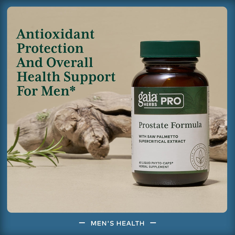 Saw palmetto and stinging nettle root for prostate support