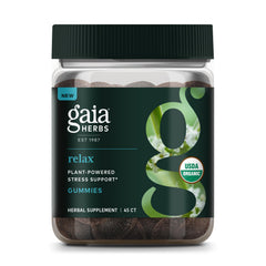 Gaia Herbs Relax Gummies packaging
