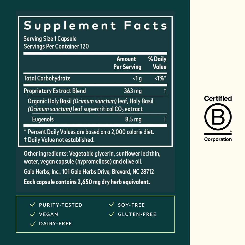 Close-up of vegan liquid phyto-capsules