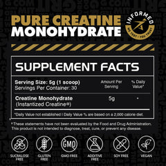 Gains in Bulk unflavored powder packaging for versatile shakes