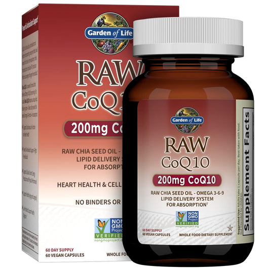 CoQ10 200mg softgels bottle