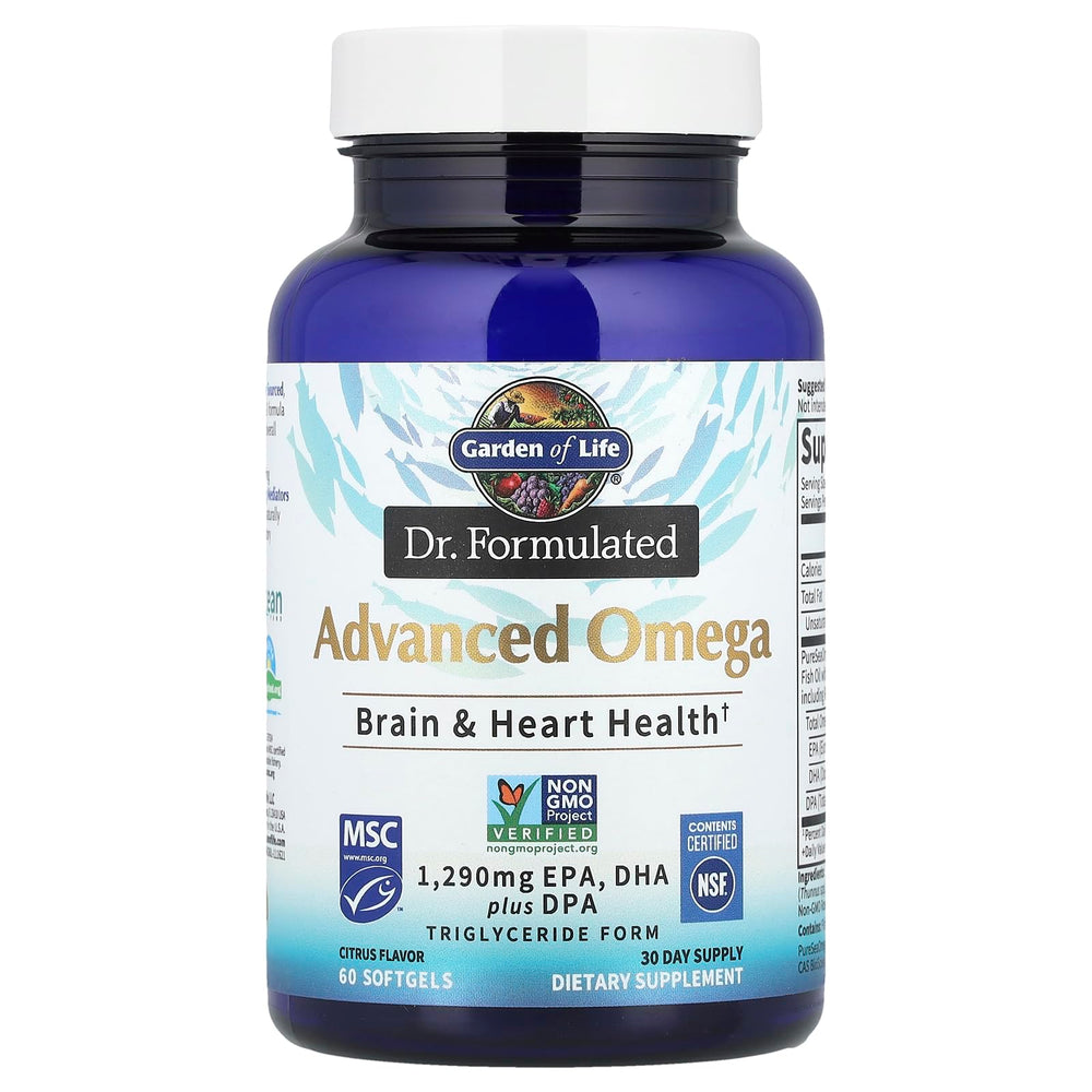 Lemon flavored softgels in bottle