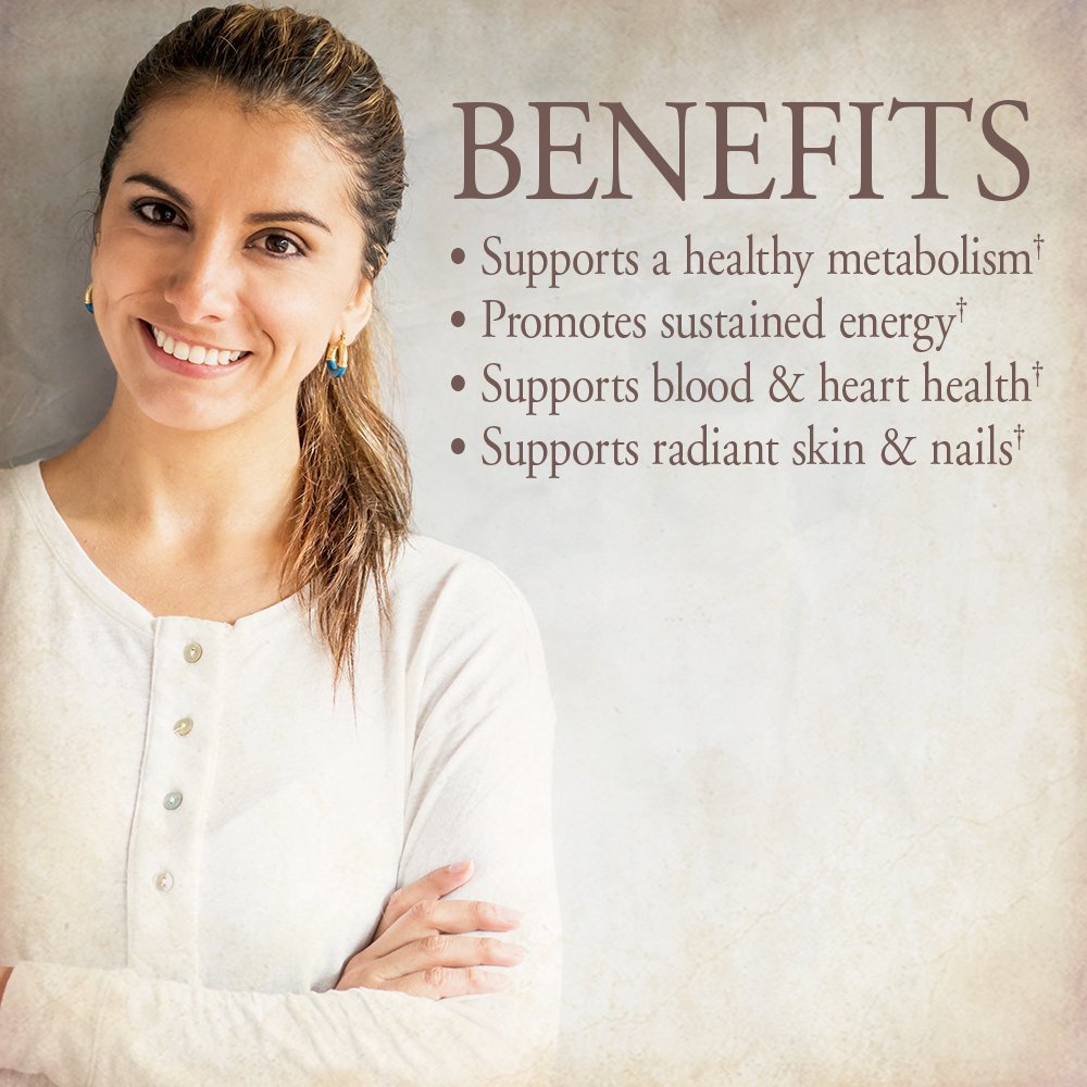 Close-up of organic ingredients used in Women's Multi