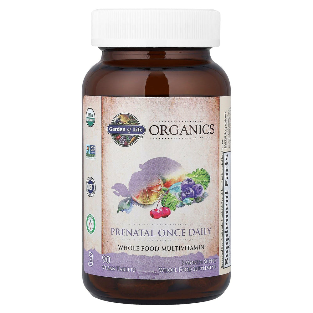 Garden of Life Prenatal folate source from organic lemon peel